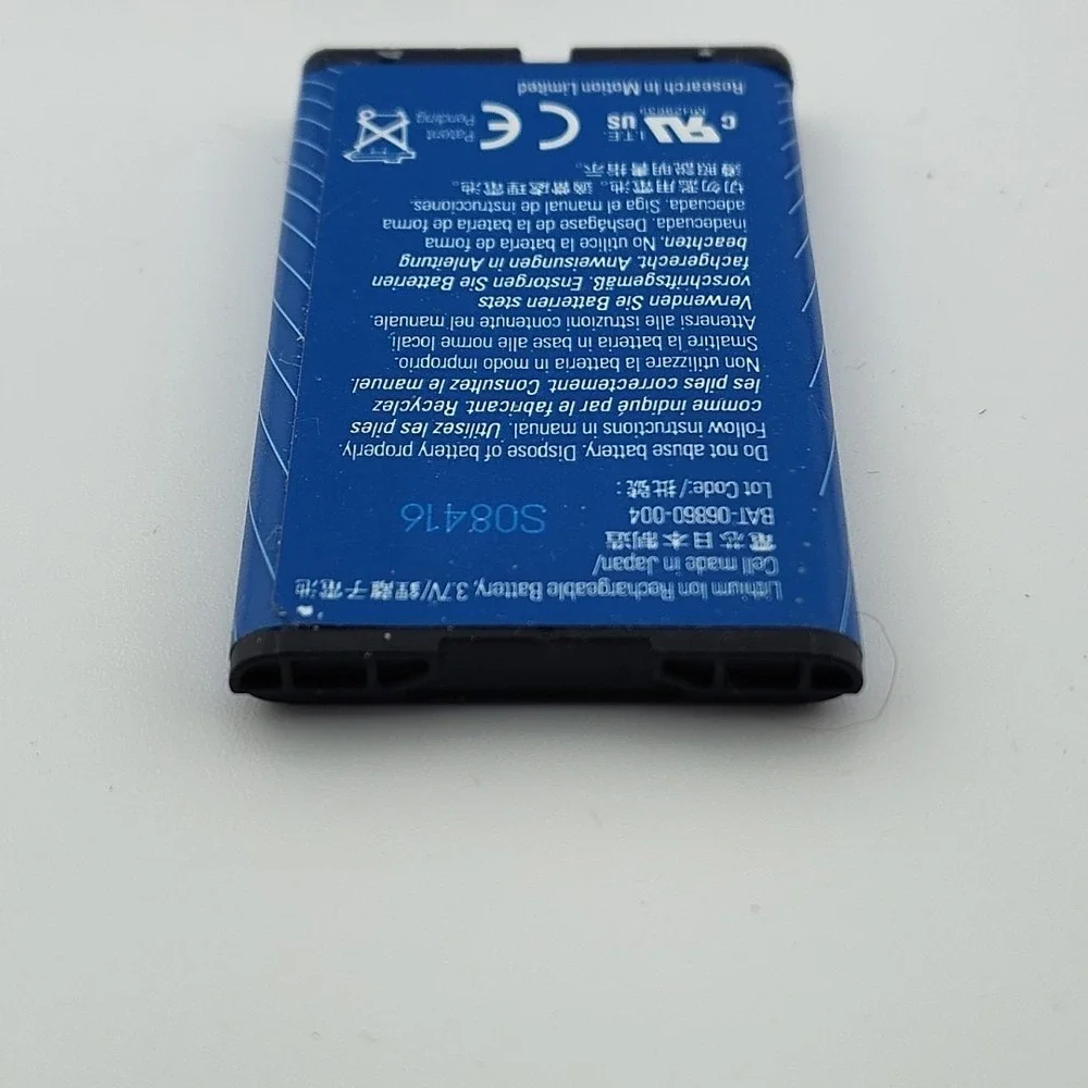 Blackberry accessories and battery